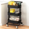 Carrinho Organizador Multiuso Preto - Dolce Home -2-